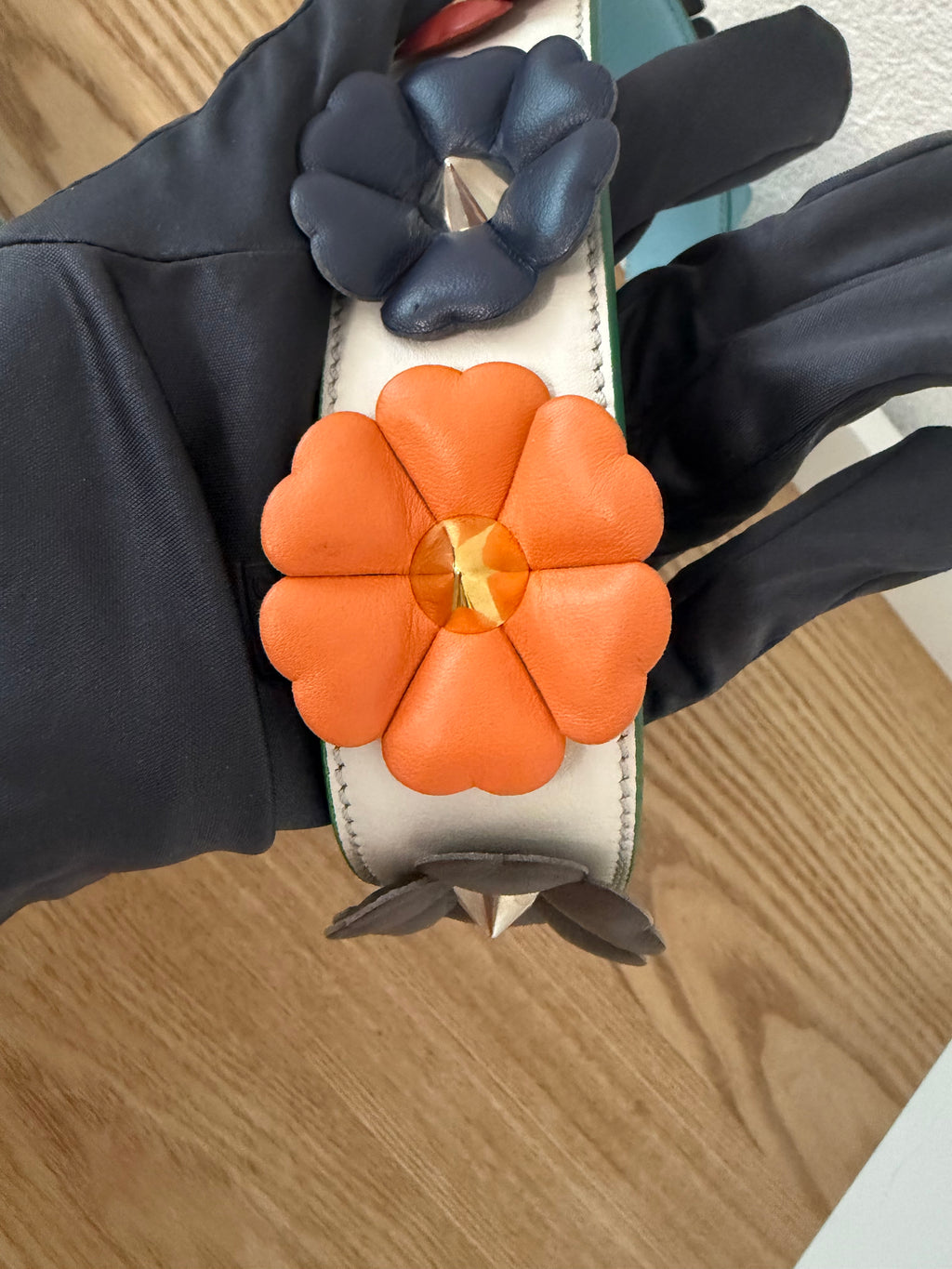 Fendi – Bandoulière fleurie