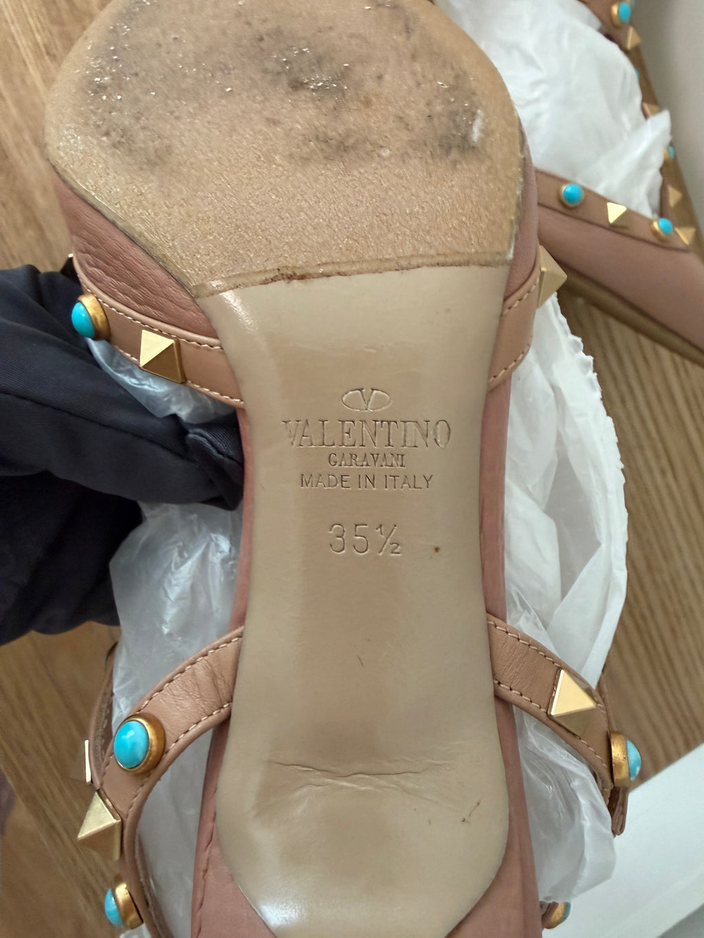 Valentino-Escarpins Rockstud