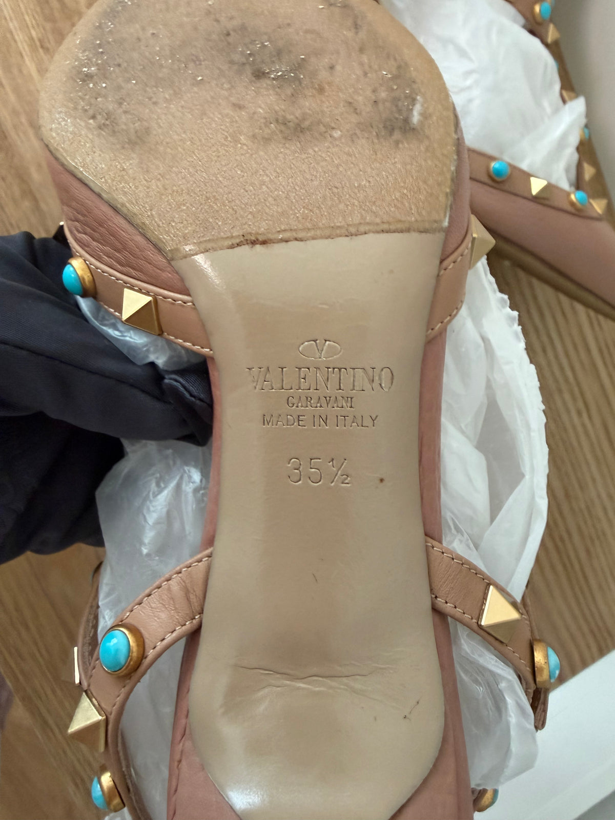 Valentino-Escarpins Rockstud