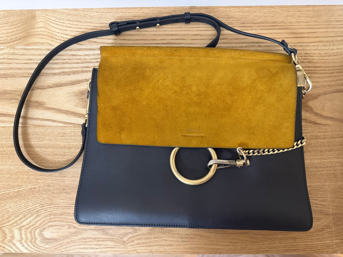 Sac Chloé Faye en cuir